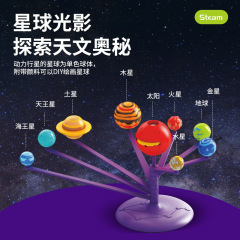 Learn from Yuma's eight planets, colorful painted planets, solar system projection balls, hand-painted science experiment toys, factory direct sales