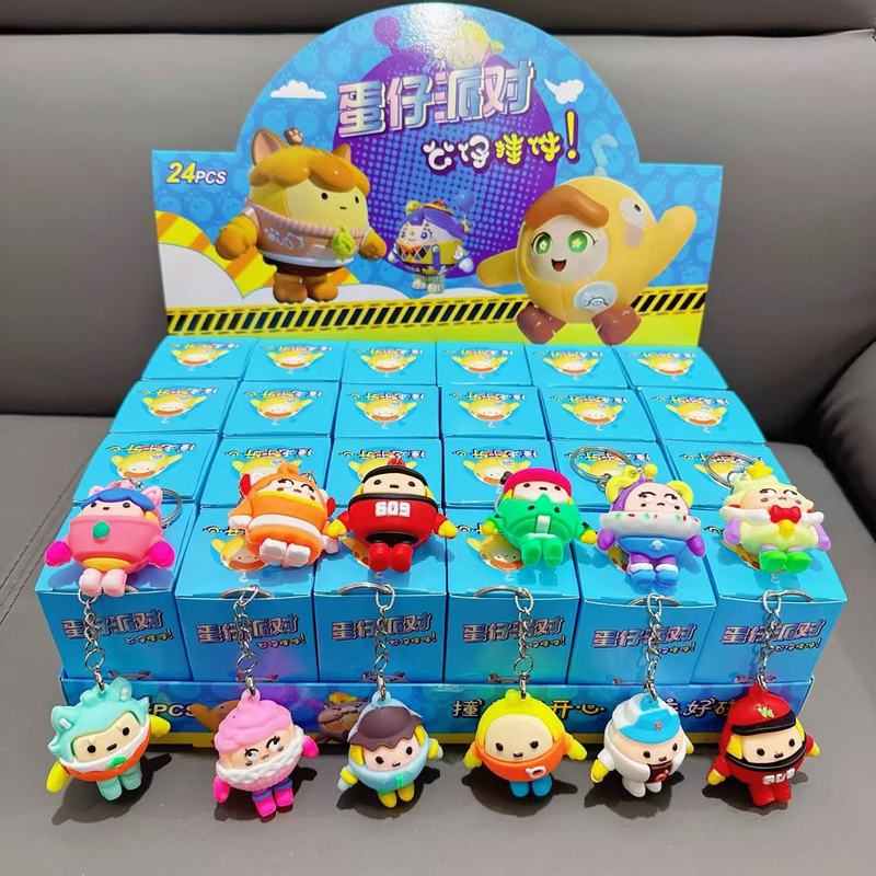 16グラムの公仔24入ブラインドボックスのキーホルダーの公仔の手作りブラインドボックスのかわいいアニメの公仔のペンダントのブラインドボックスのプレゼント|undefined