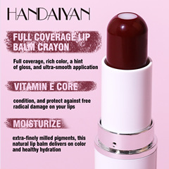 Handaiyan cross-border new two-in-one sandwich lipstick 8 colors matte moisturizing lipstick not easy to fade