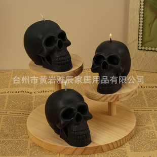 Halloween Skeleton Scented Candles Wholesale Soy Wax Handmade Skull Candles Creative Scented Candles