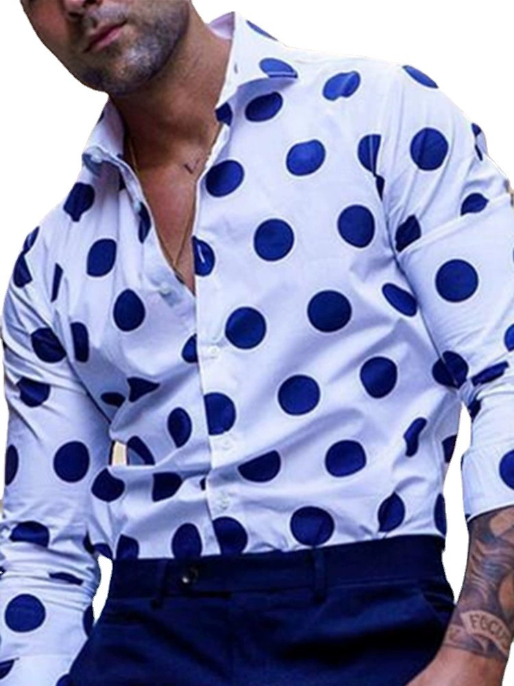Рубашка, плюс размер, европейский стиль, slim fit