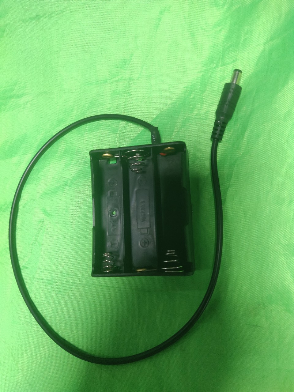 现货3节18650电池盒不带盖电池座带粗线12V电池盒12V充电宝