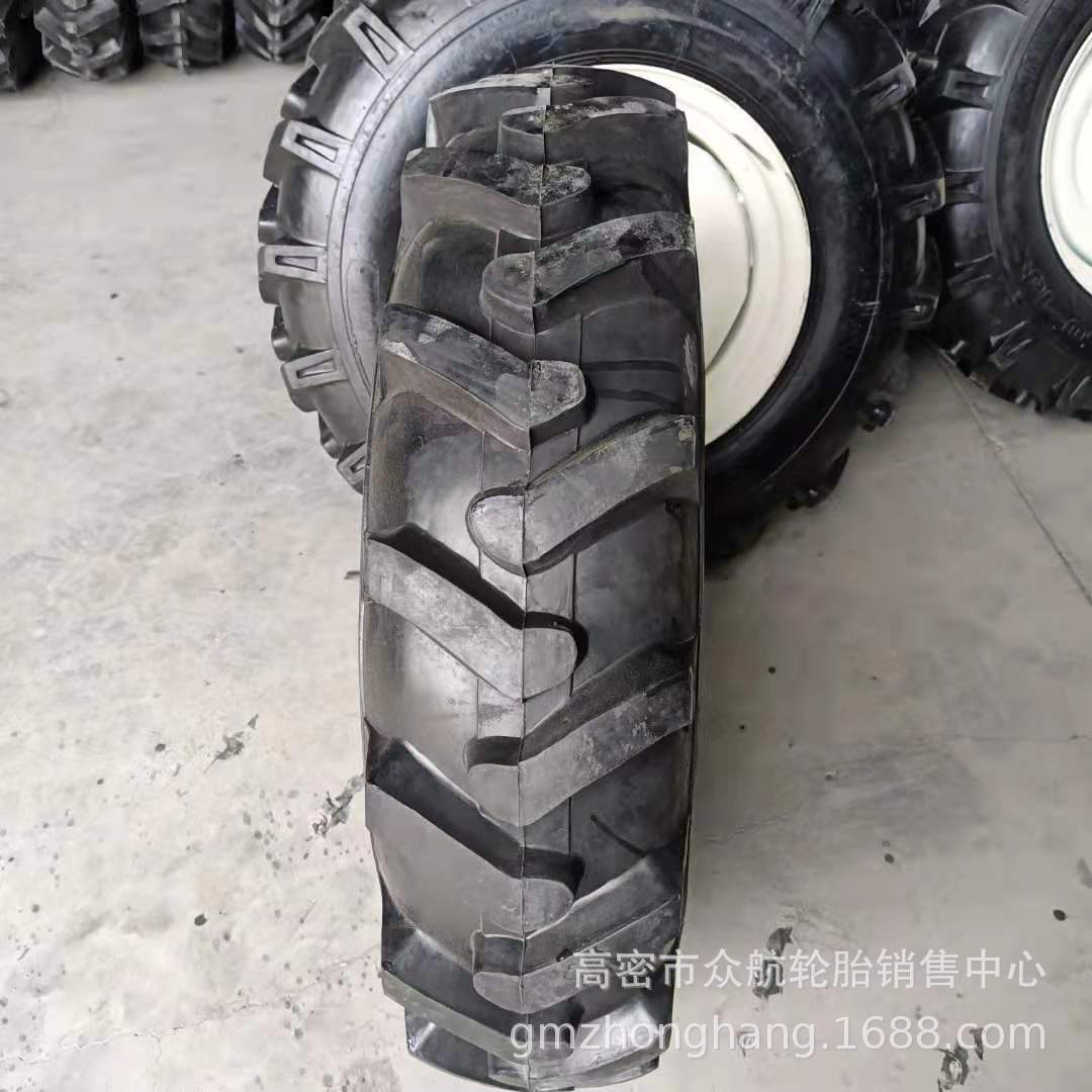 拖拉机轮胎 7.00-12  7.50-16 7.50-20 R-1 农用人字轮胎可配钢圈