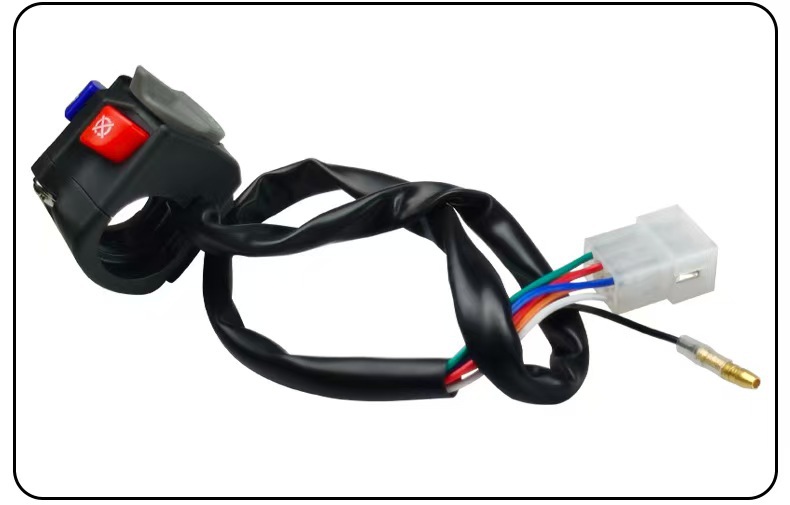Off-Road Motorcycle Modification Parts Original Switch Suitable for Ktm High/Low Beam Switch Ignition and Shutdown Button