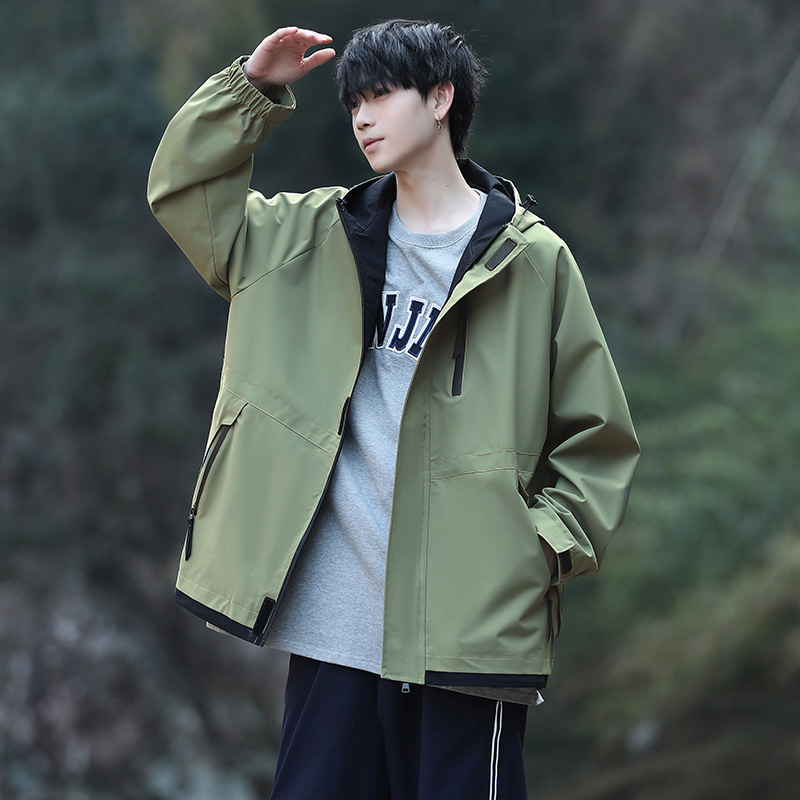 Tropas de asalto 3 - en - 1 chaqueta para hombres con terciopelo al aire libre montaña para hombres y mujeres una sola pieza de cubierta desmontable a prueba de viento y agua para hombres