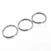 304 stainless steel key ring ring stainless steel double -circle horses circle DIY accessories connecting ring