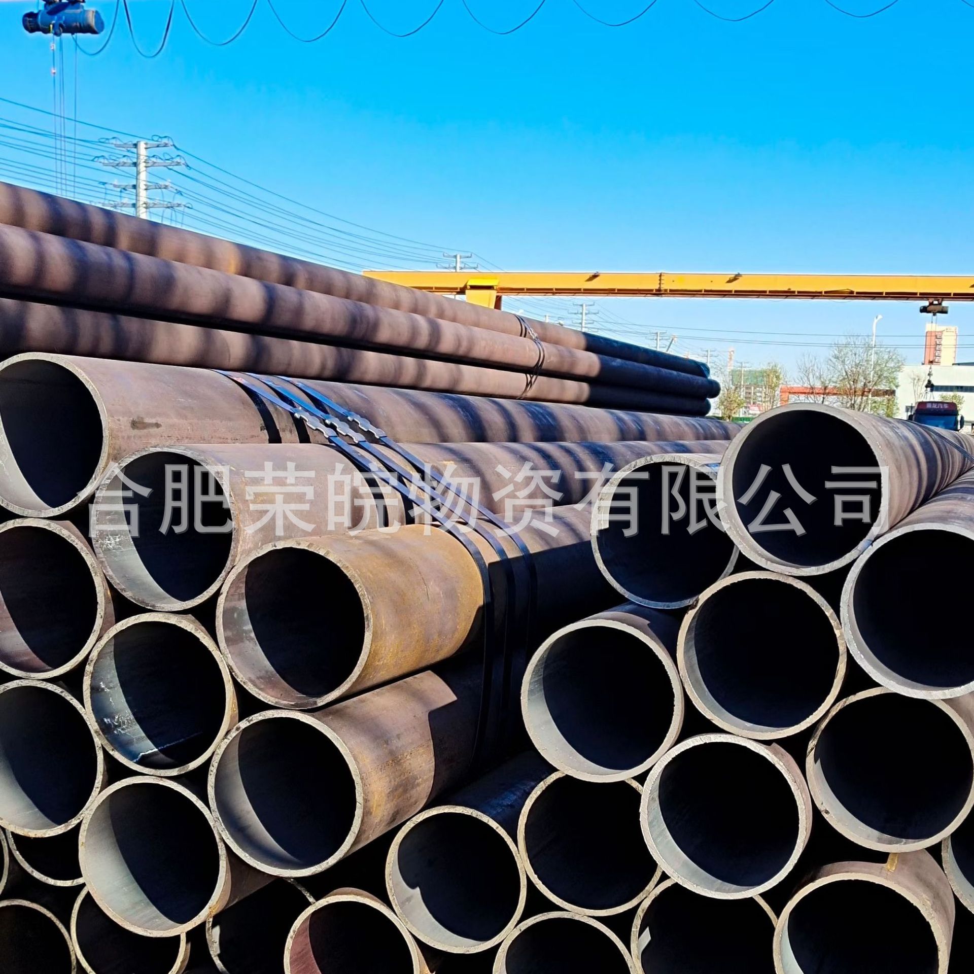 合肥现货批发焊接钢管 镀锌无缝管 小口径直缝管 蔬菜大棚管
