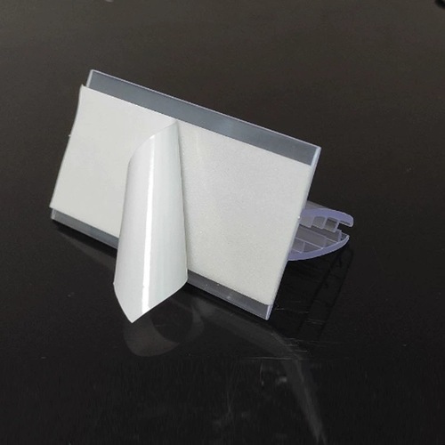 POP advertising clip, KT board clip, acrylic shield, soft-tooth clip, cafeteria dining table anti-epidemic shield clip, fixed straight clip