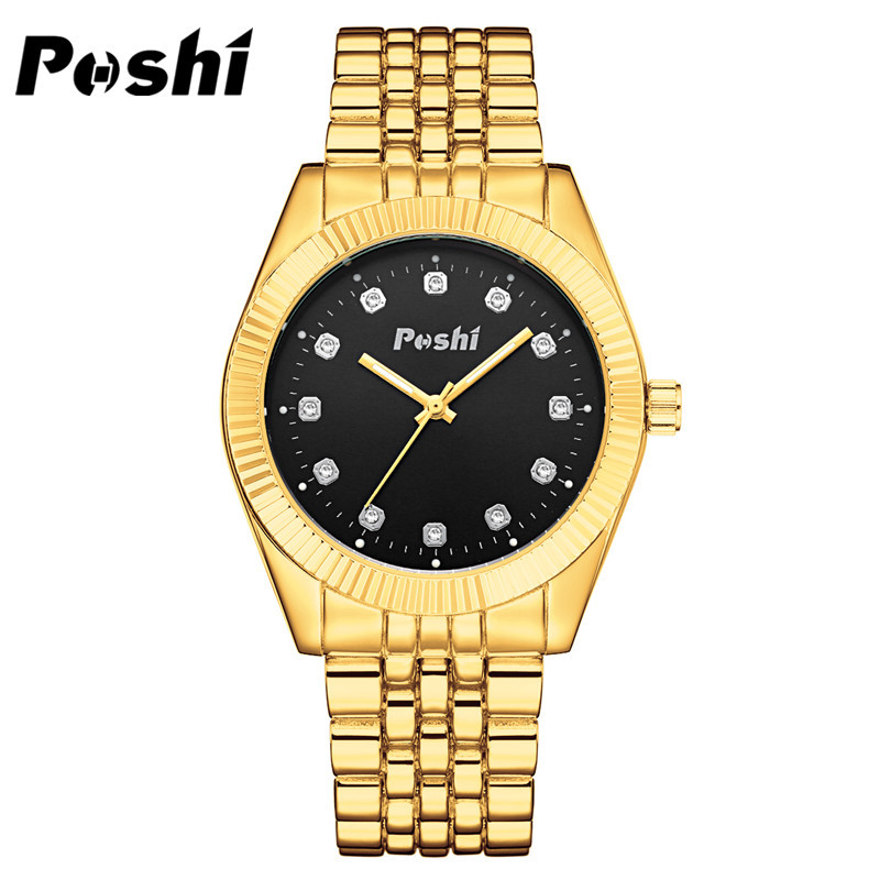 Reloj de hombre moda casual luminoso reloj de cuarzo de mujer reloj de pareja Reloj transfronterizo europeo y americano en stock POSHI