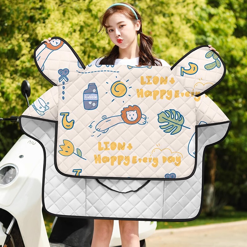 Windproof quilt summer sun protection sun protection UV protection electric car lightweight breathable waterproof scratch resistant electric car sun shade