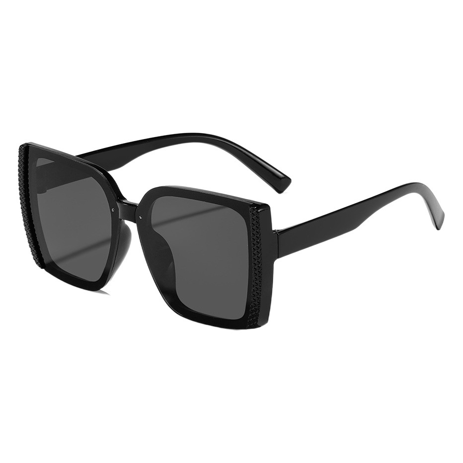 2023 nuevo cuadrado retro gran marco hombres y mujeres de protección UV de moda todo-fósforo gafas de sol