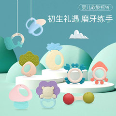 Cross-border baby silicone teething rings, boilable baby teethers, anti-chewing baby toys, wholesale