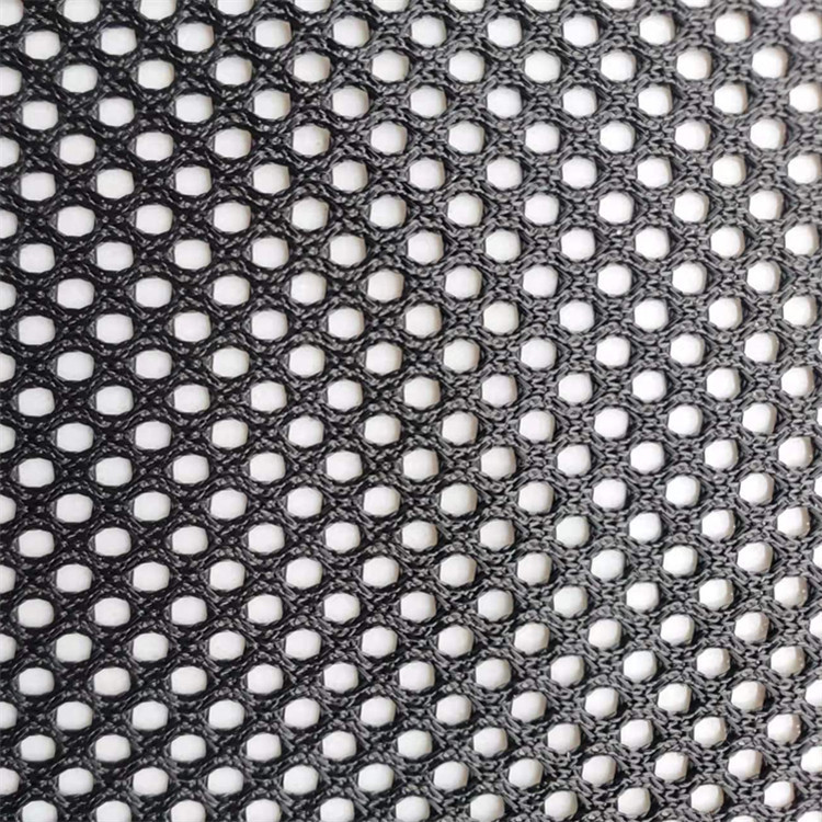 Direct Sales of Office Chair Cushions, Reinforced Thick Mesh Fabric, Polyester Warp-Knitted Perforated Mesh Fabric for Beach Chairs