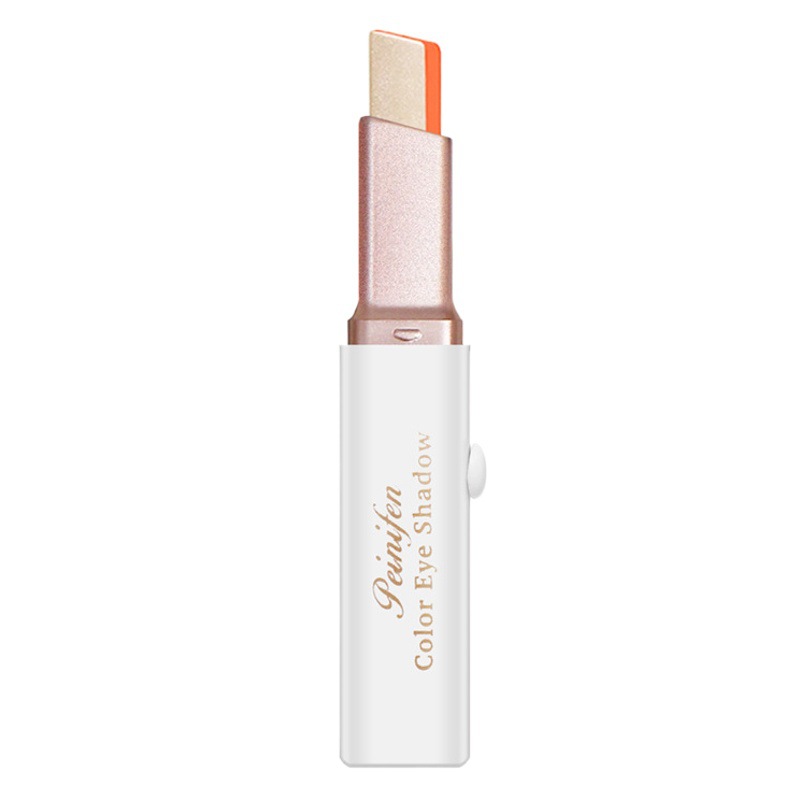 Penifen double color eye shadow stick factory direct gradient eye modification eye shadow pen is not easy to faint lazy eye shadow stick