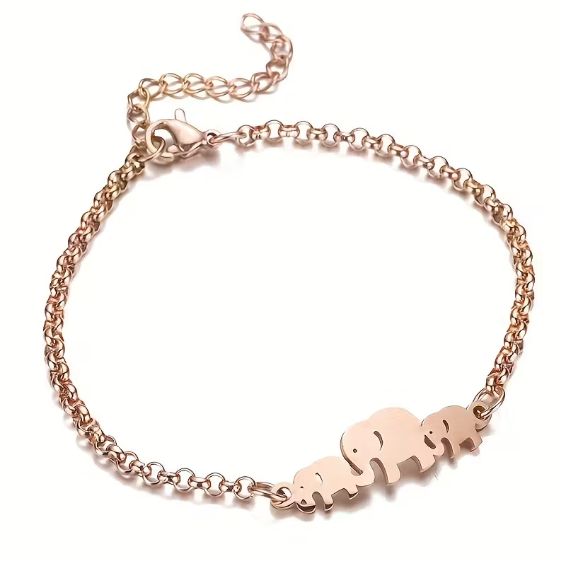 Damen Armband Aus Titanstahl Wasserfestes Modeschmuckstück_voghion.com