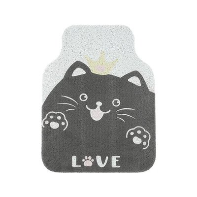 Universal Foot Pad Wear-Resistant and Dirt-Resistant, Universal Car - big-faced-black-cat-foot-pads-in-the-front-row