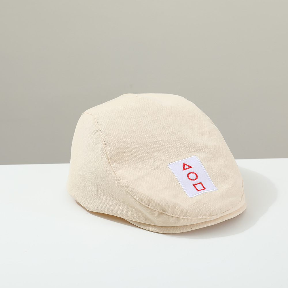 Sombreros infantiles primavera y otoño delgada boina para niños coreanos gorra de boca de pato para niños moda extranjera versátil sombrero solar