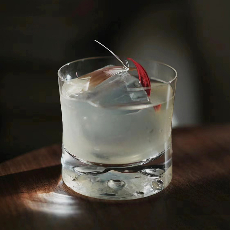 DWF01 vidrio de cristal taza clásica de whisky taza de hockey taza de cóctel japonesa taza de mezclador taza de vino