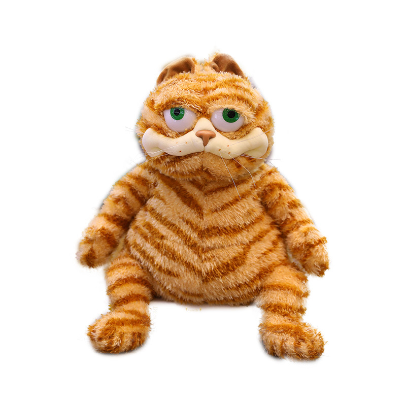Gato muñeca de peluche de juguete al por mayor Amazon transfronteriza Venta caliente gatito muñeca prensa cama muñeca garra máquina regalo de cumpleaños