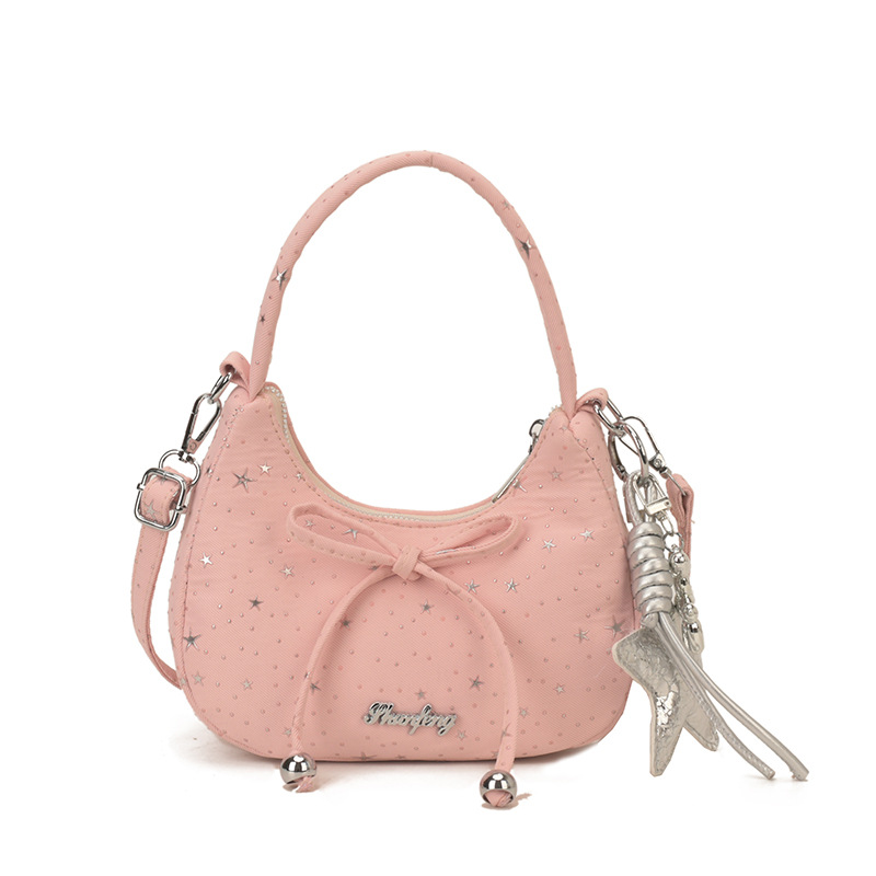 Sweet bow bolso de mujer 2026 nuevo nicho coreano bolso de textura diaria bolso de bolsas de bolsas de bolsas móviles