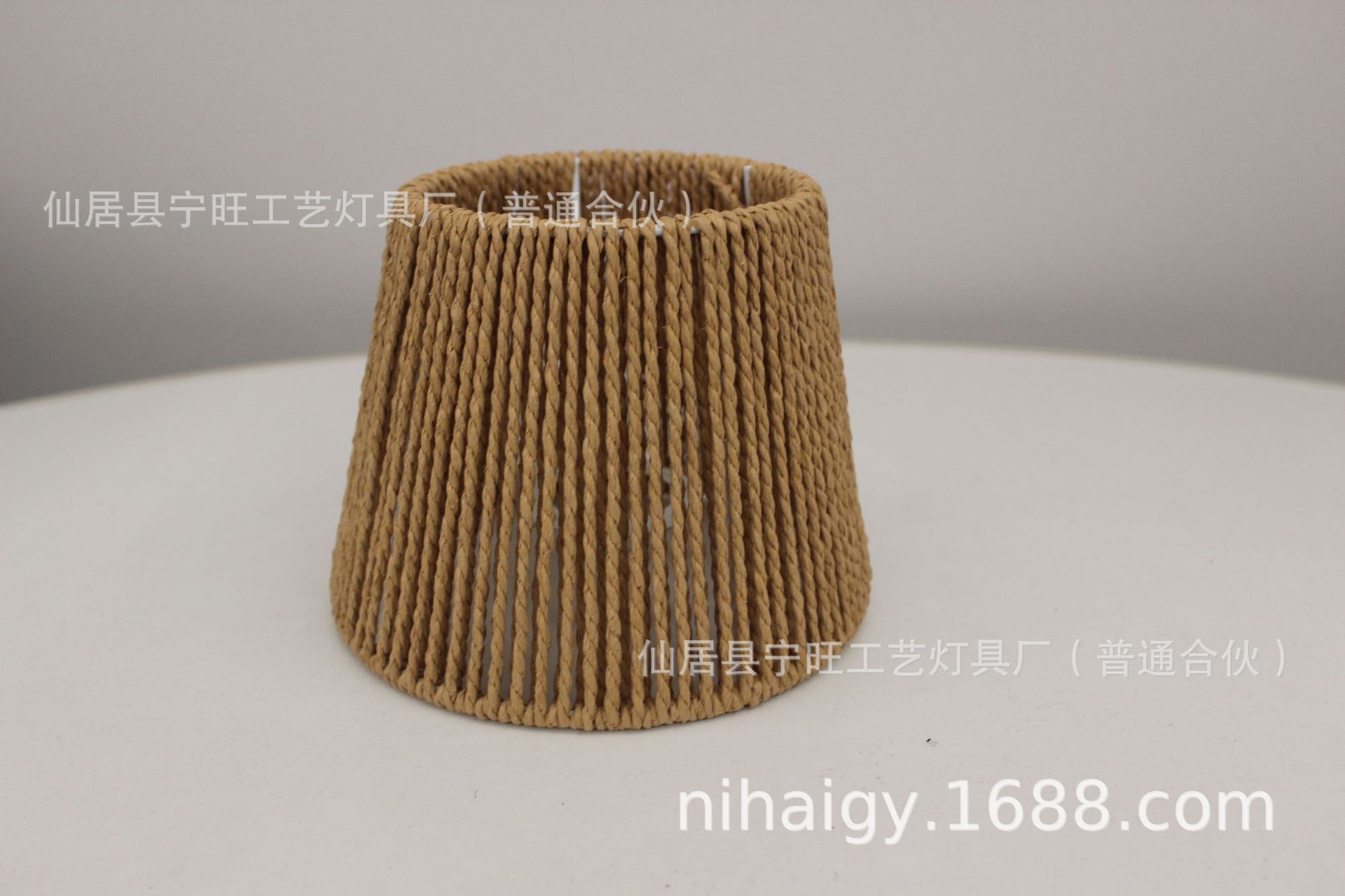 다크 브라운 종이 로프 개별적으로 포장