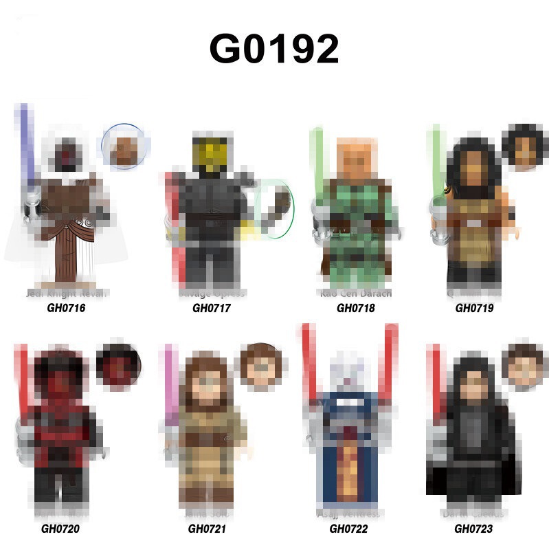 Foreign Trade Goods G0192 Tv and Movie Series Educational Assembly Building Block Figures Toys in Opp Bags Foreign Trade Goods G0192 Tv and Movie Series Educational Assembly Building Block Figures Toys in Opp Bags