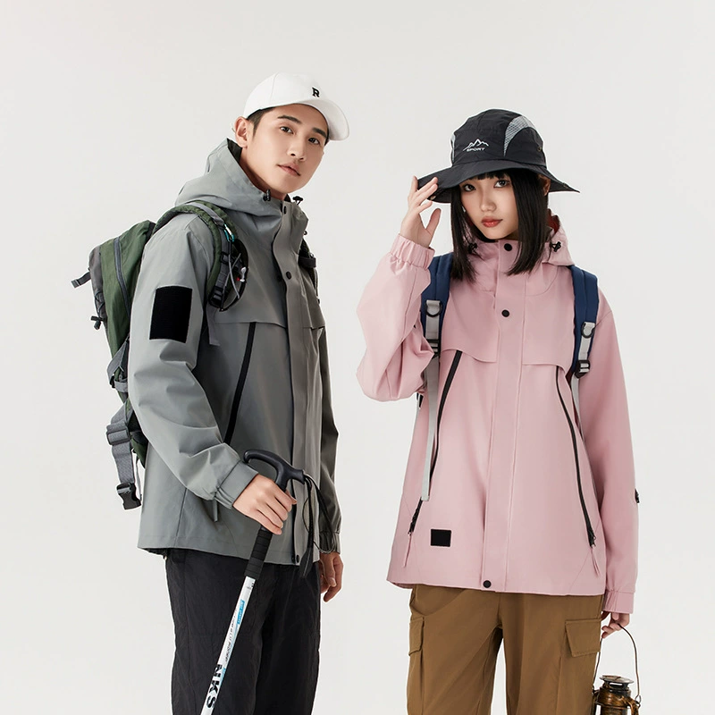 Зимняя пуховая куртка для пары с тем же пуховиком модный спорт на открытом воздухе три в одном куртка для альпинизма