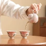 陶瓷礼盒装手绘家用茶壶