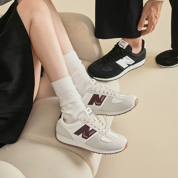 Carefully Selected Retro New Balance Comfortable Casual Sports Running Shoes for Men and Women 471 Luxury Thin-Soled Shoes German Training Shoes