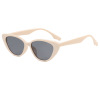 Retro sunglasses, glasses solar-powered, Korean style, cat's eye, European style, wholesale