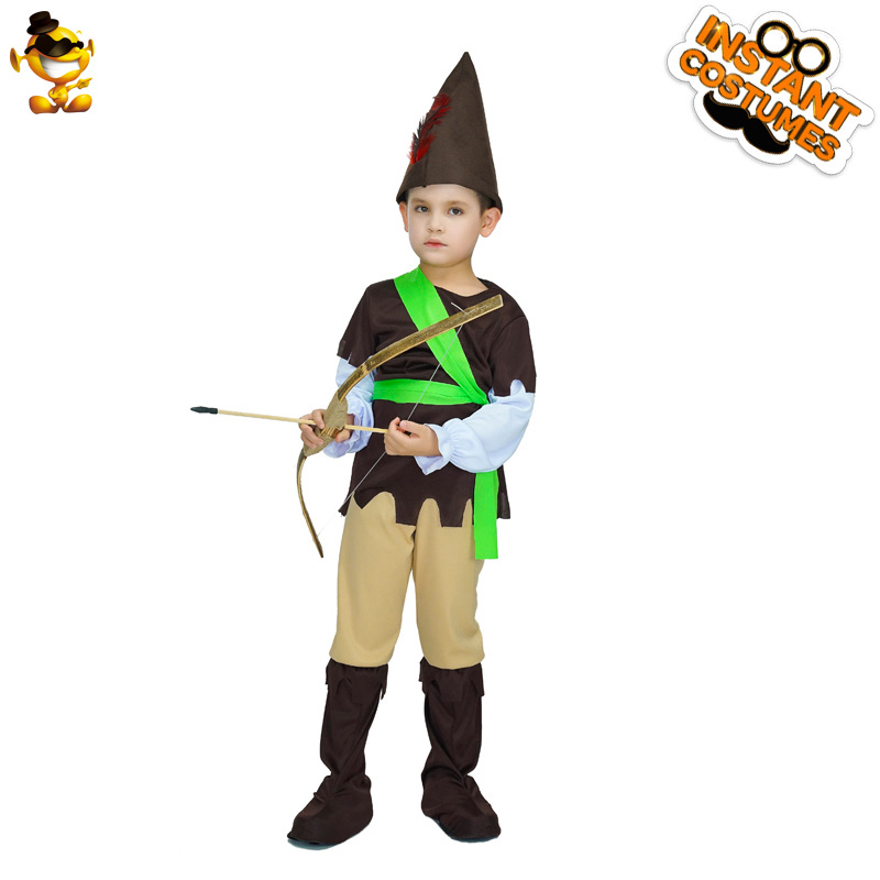 Niños de los hombres pequeño cazador Cosplay Masquerade ropa de fiesta Halloween Cosplay traje image 3