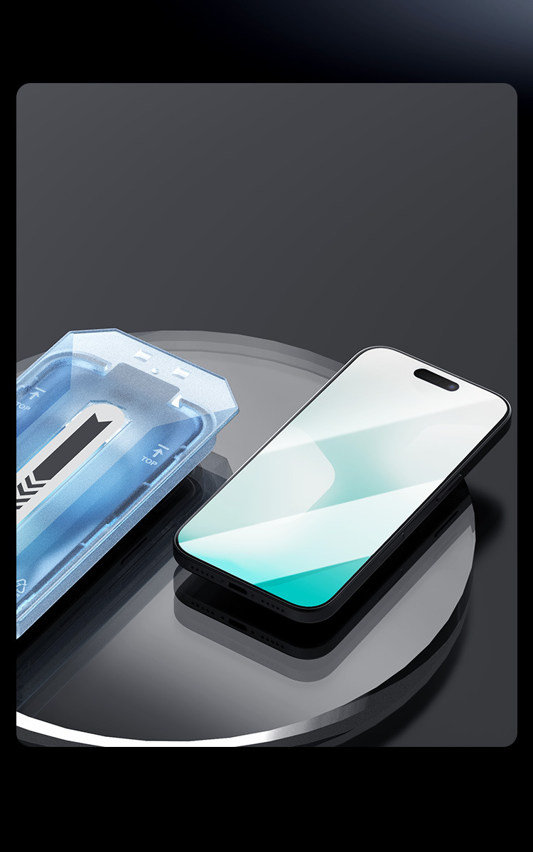Kính cường lực Nillkin chống nổ toàn màn hình cho iPhone 17 Pro Max, có ngăn chống bụi — Phim dán kính phủ toàn bộ CP+PRO (có cabin không bụi) màu đen chi tiết 4