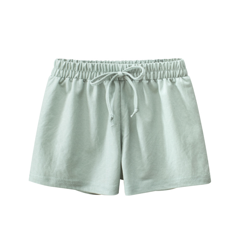 27 casa nuevos pantalones para niños al por mayor 2024 verano estilo coreano color sólido niñas bebé niños pantalones de entrega de una sola pieza image 10