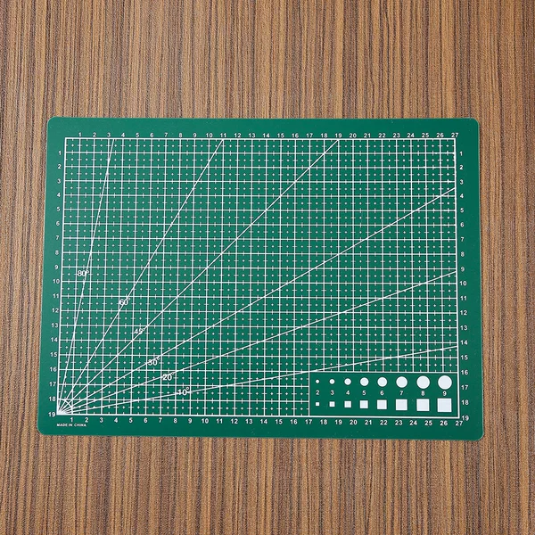 Cutting plate A4 art engraving plate plastic cutting plate scale plate examination special stationery cross-border ruler