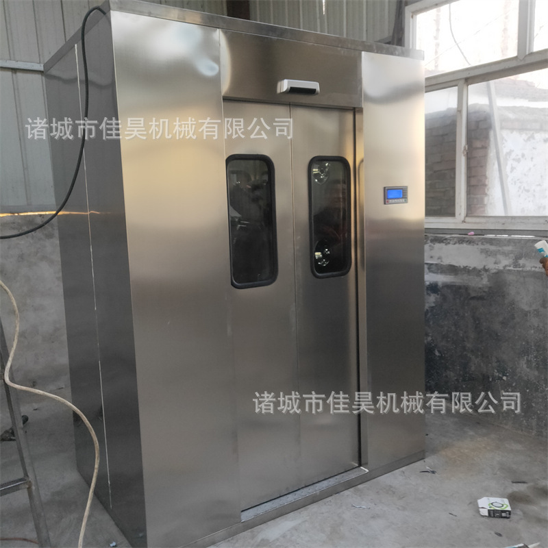 食品厂用风淋室净化用风淋门感应风淋室山东单人三吹风淋室设备