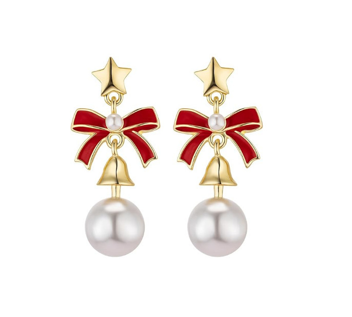 クロスボーダー新しいクリスマス雰囲気クリエイティブパーソナライズされたイヤリング shein AliExpress クリスマスクリエイティブイヤリング|undefined