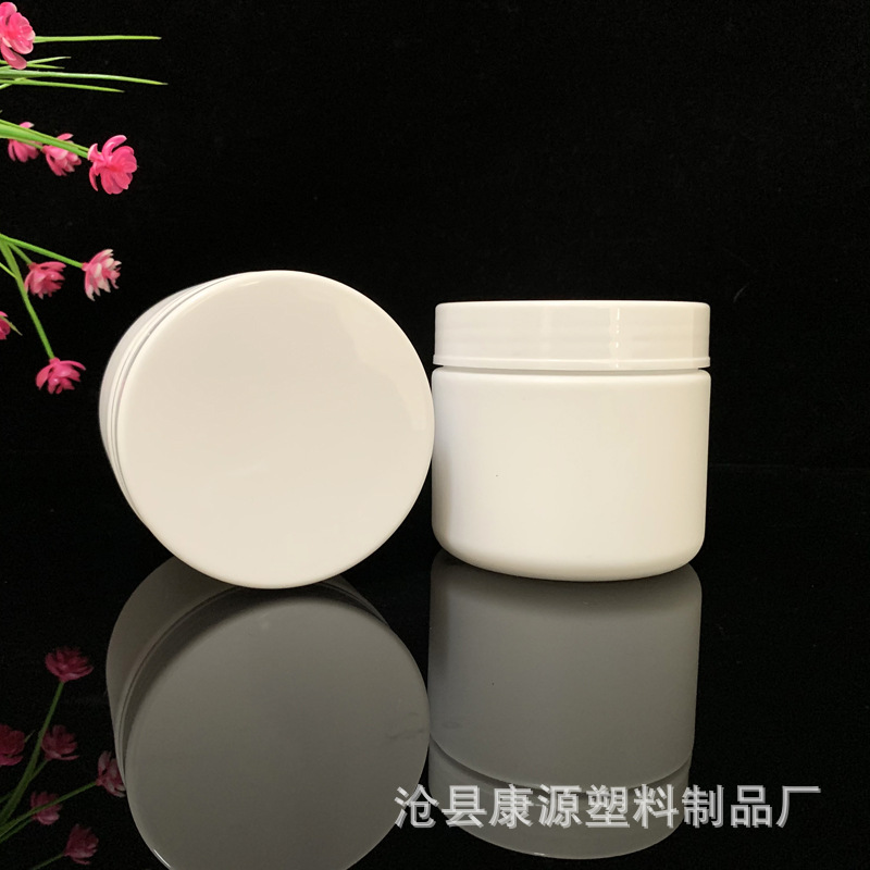 供应500ml粉剂塑料瓶油墨罐 固体瓶粉剂分装瓶大口 塑料罐