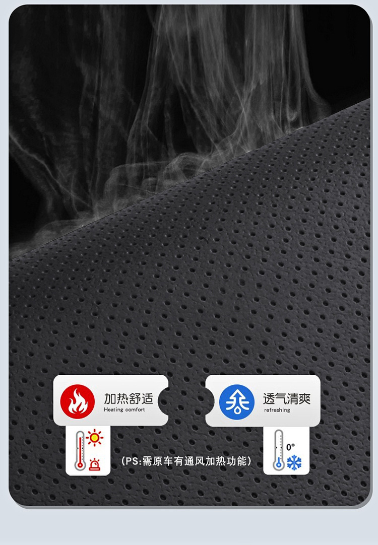 Cross-Border Hot-Selling Napa Pito Lumbar Support Breathable Leg Amazon New Product Small Waist Car Seat Cushion Seat Cushion Perforated