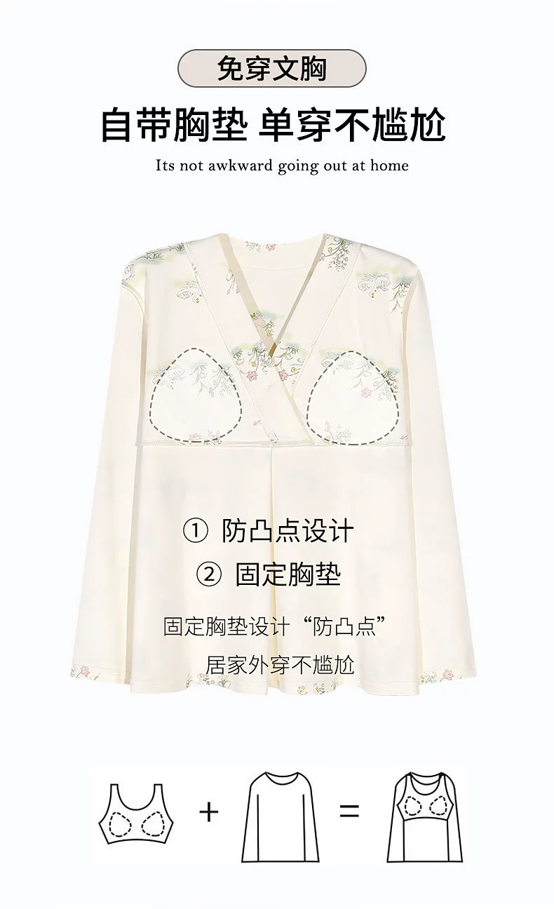 Vestido de maternity de algodón