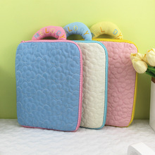 韩国ins手提绗缝花朵笔记本ipad内胆保护套小清新少女心平板电脑