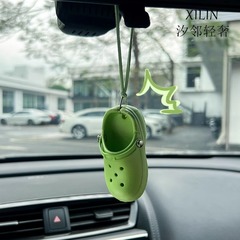 車に乗って持続的な薄いアロマアロマ車内ストラップ車の香りシートミニかわいいクリエイティブな洞靴飾り香水