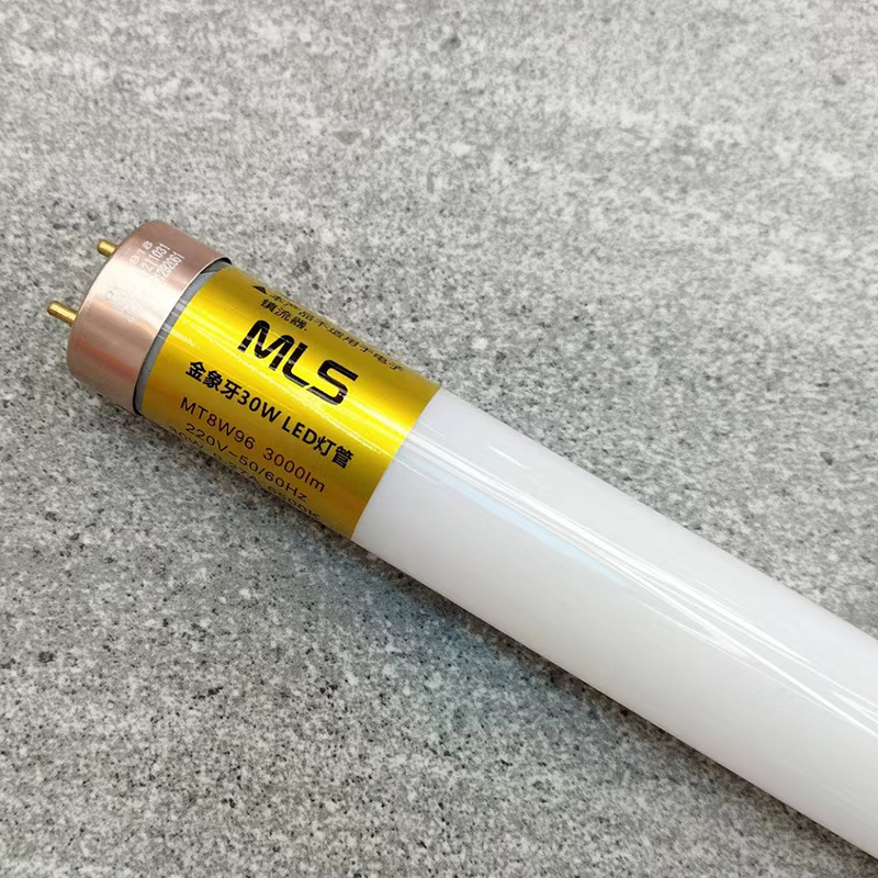 Tubo T8 1,2 m lámpara fluorescente led de ahorro de energía tubo recto tubo de vidrio de doble extremo tubo de luz lámpara de marca Mulinsen