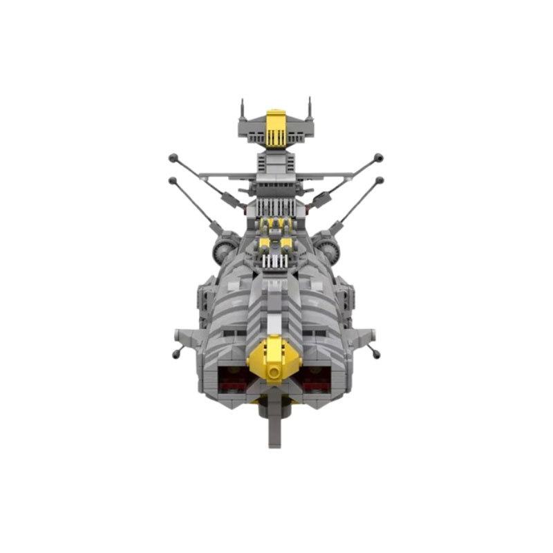 Space Battleship Building Blocks Diy Model Set For Kids_voghion.com
