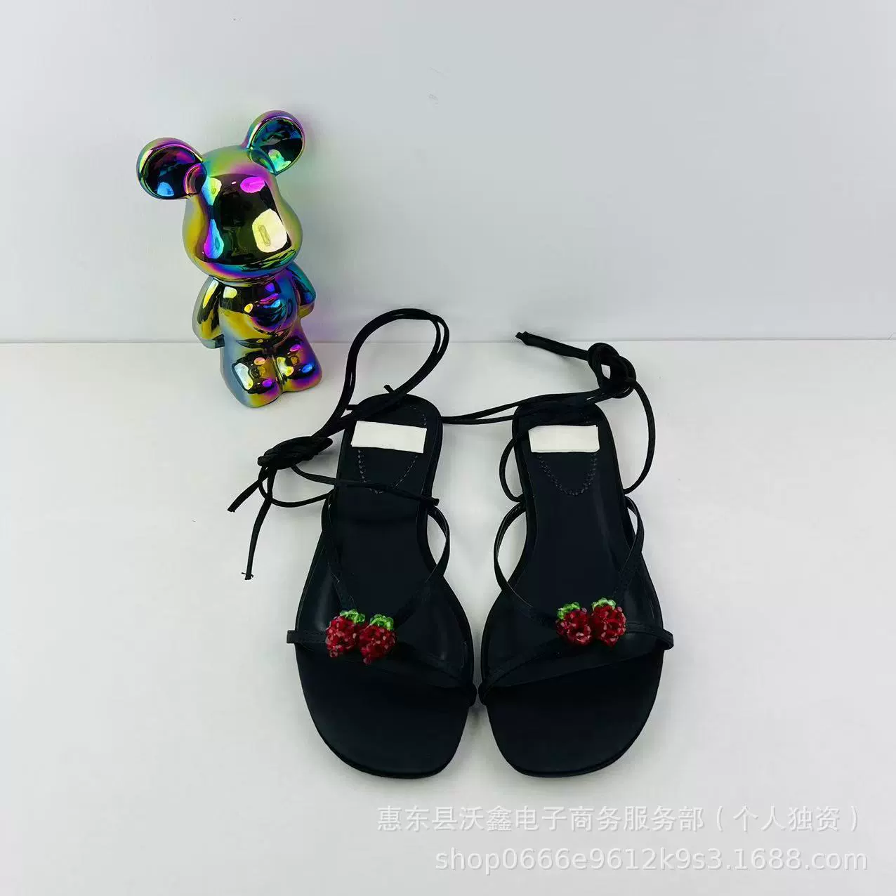 Woxin ZA новые весенние женские туфли с черным ремешком со стразами