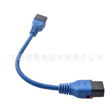 ����IEC�Դ���B�Ӿ�PDU���������^��VDEƷ��βC13�DC14���iC19
