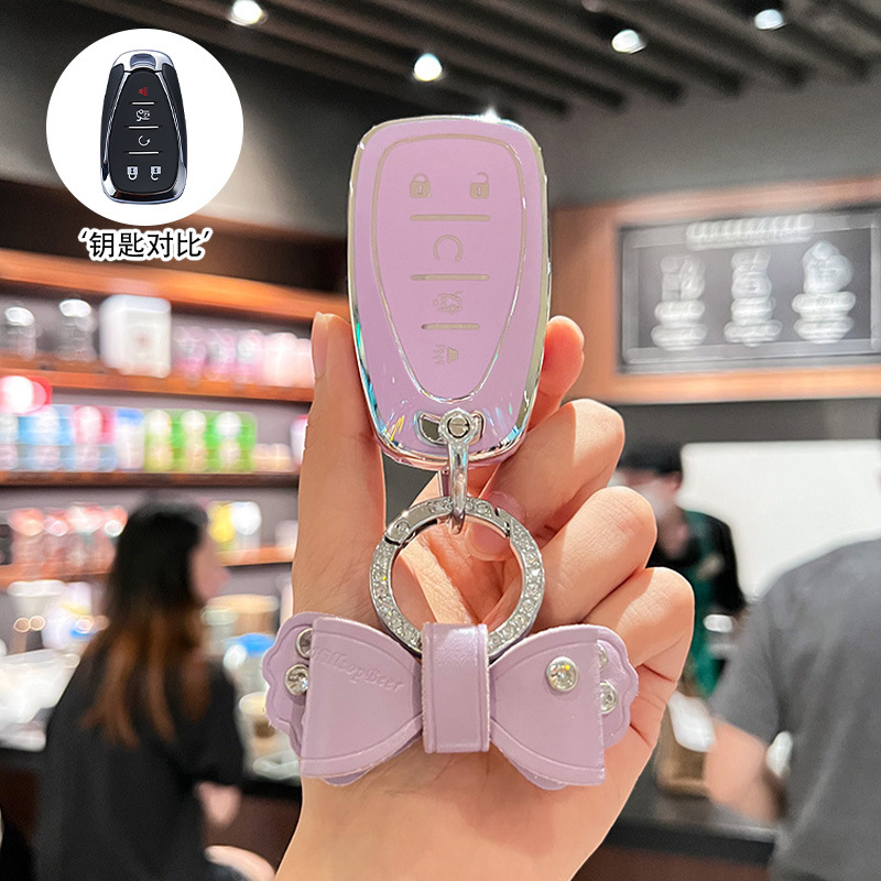 모델 B 5버튼 [실버 엣지 퍼플] 싱글 쉘 + 활