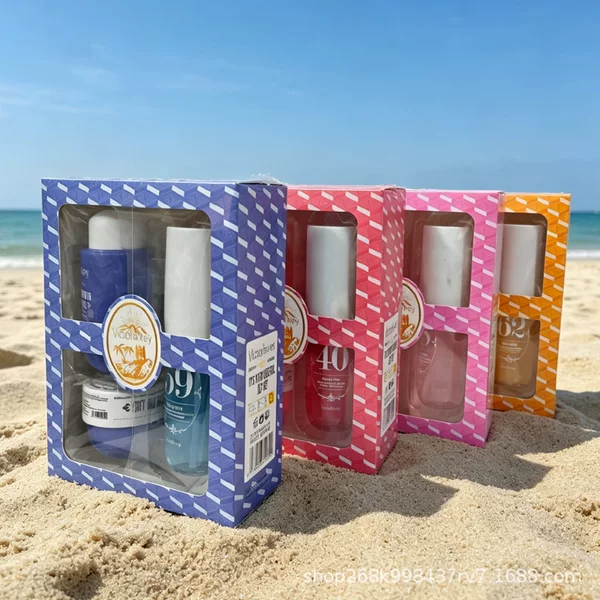 Cross-border Victoria Key Digital Fragrance Three-Piece Gift Set Unisex Long-Lasting Fragrance Set