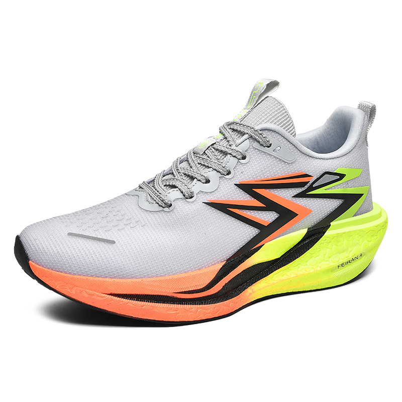 Suela realmente explosiva, zapatos para correr con tabla de carbono, niños, estudiantes, carreras, amortiguación, deportes, transpirables, zapatos deportivos para el examen de ingreso a la escuela secundaria