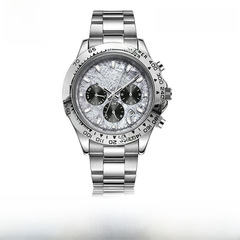 洛林公爵直播全自動機械錶多功能防水夜光男士手錶高隕石迪