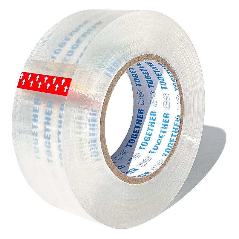 Cinta transparente, adhesivo fuerte, rollo grande, cinta de sellado exprés, cinta de embalaje ancha, cinta transparente, cinta de sellado, venta al por mayor de cajas enteras image 1